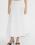 Cloudline Linen Skirt