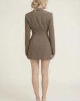 The Valeria Tailored Blazer Dress