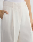Pleated Ankle Pants