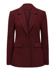 Bordeaux Structured Blazer