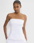 Folded Bandeau Top