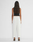 Cropped Wide-Leg Trousers