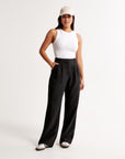 Tailored Wide Leg Pant