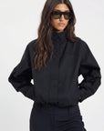 Peach Bomber Jacket