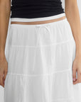 Cloudline Linen Skirt