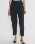 Pleated Ankle Pants