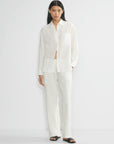 Coastal Ease Linen-Blend Set