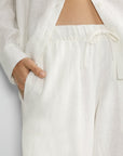 Coastal Ease Linen-Blend Set