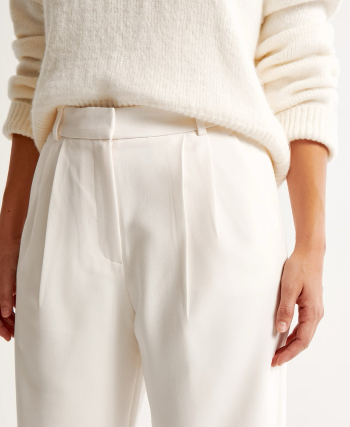 Tailored Wide Leg Pant