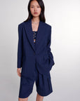 Striped Suit Blazer