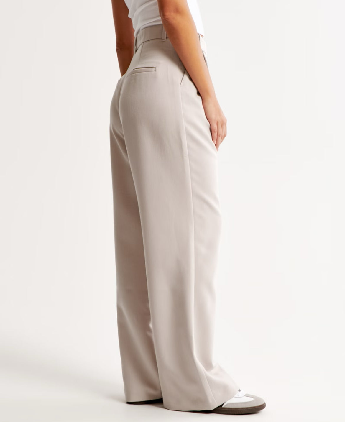 Tailored Wide Leg Pant