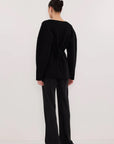 Black knit Cardigan