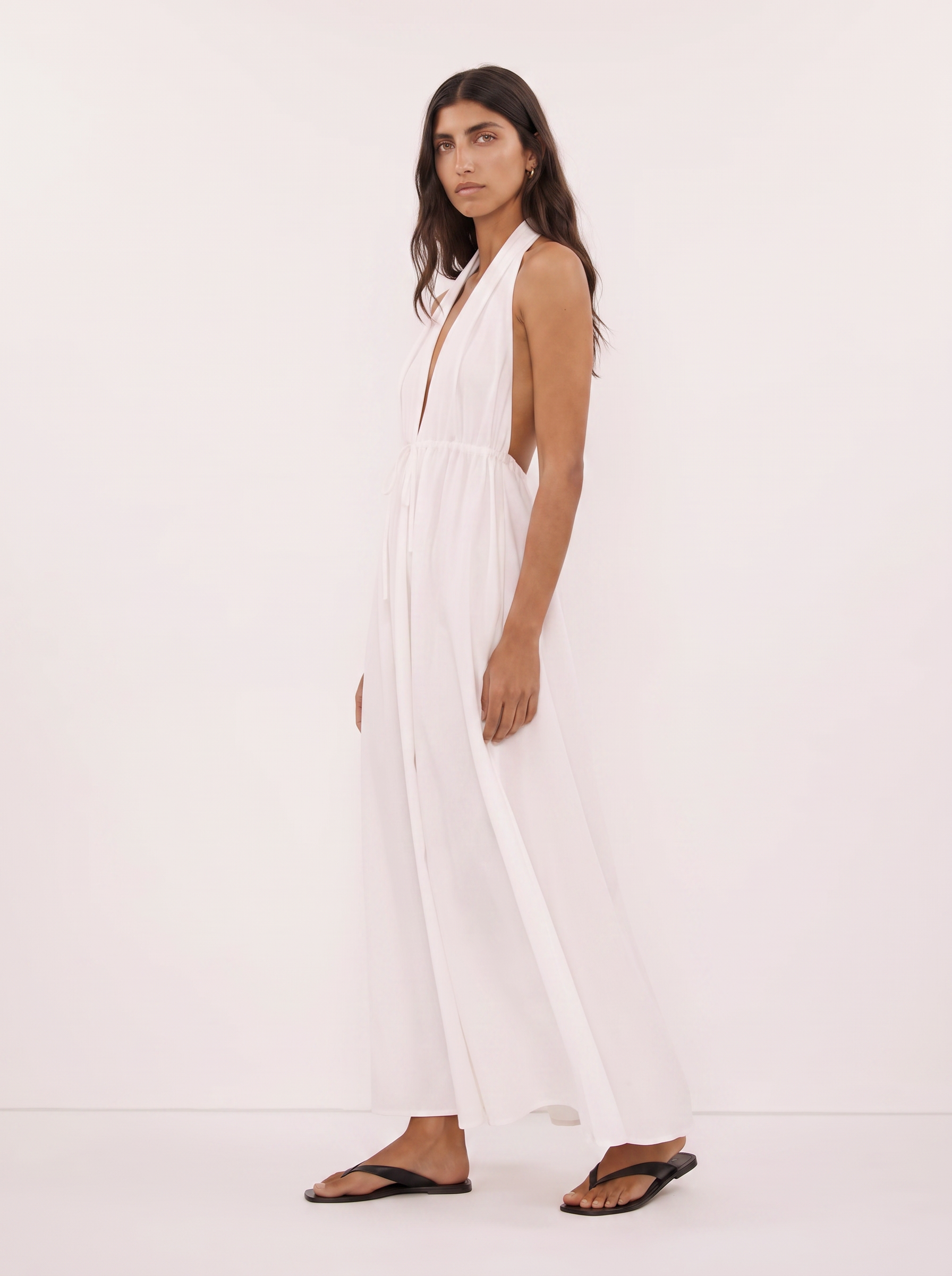 Talia Cotton Midi Dress