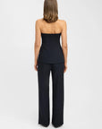 strapless tailored set