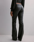 Orva Low Rise Leather Pants