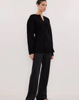 Black knit Cardigan