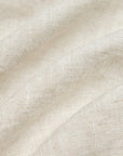 Sand Linen Belted Mini Dress