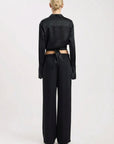 Aveline Satin Wrap Shirt