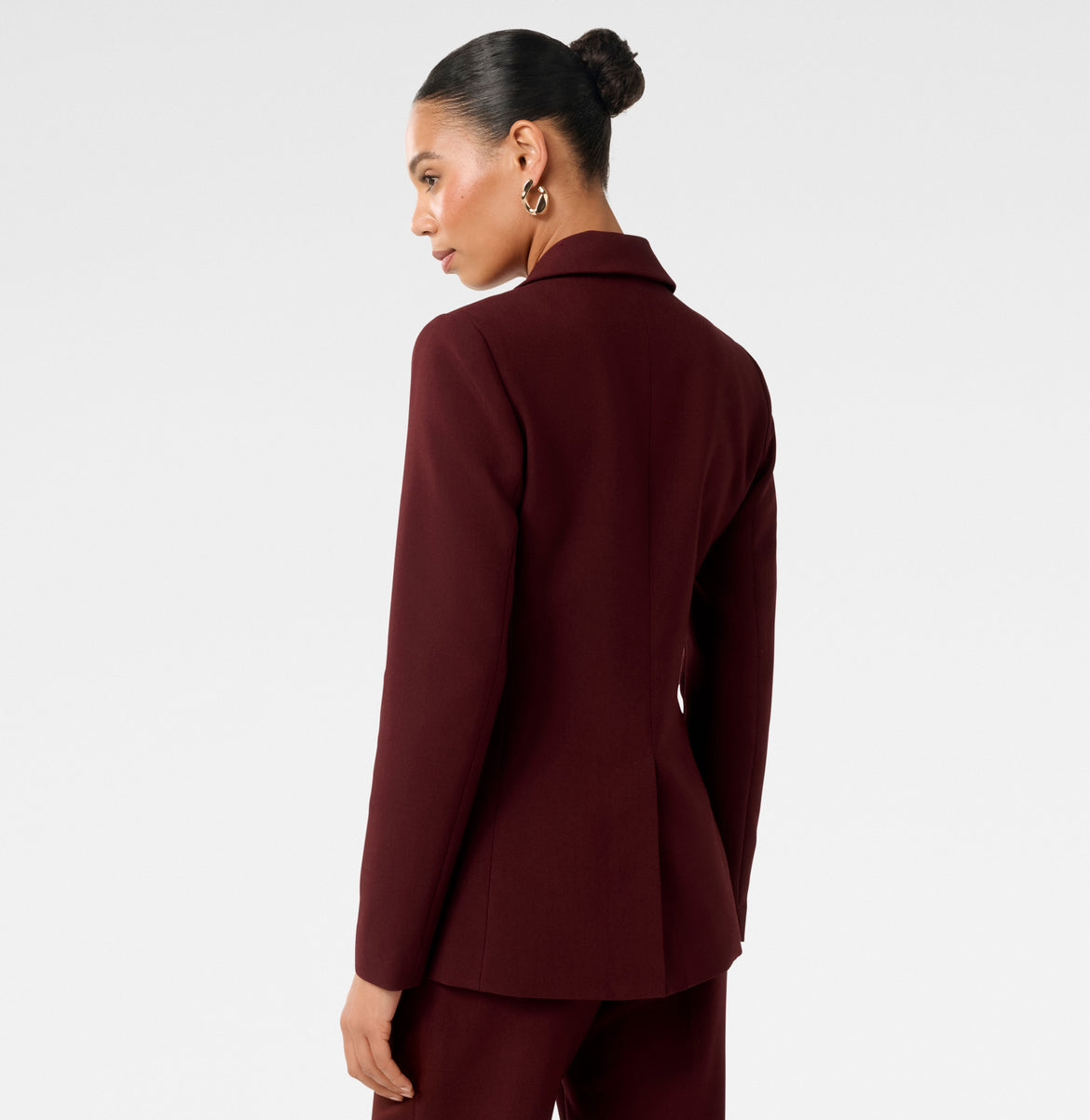 Bordeaux Structured Blazer