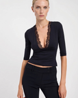 V-Lace Top