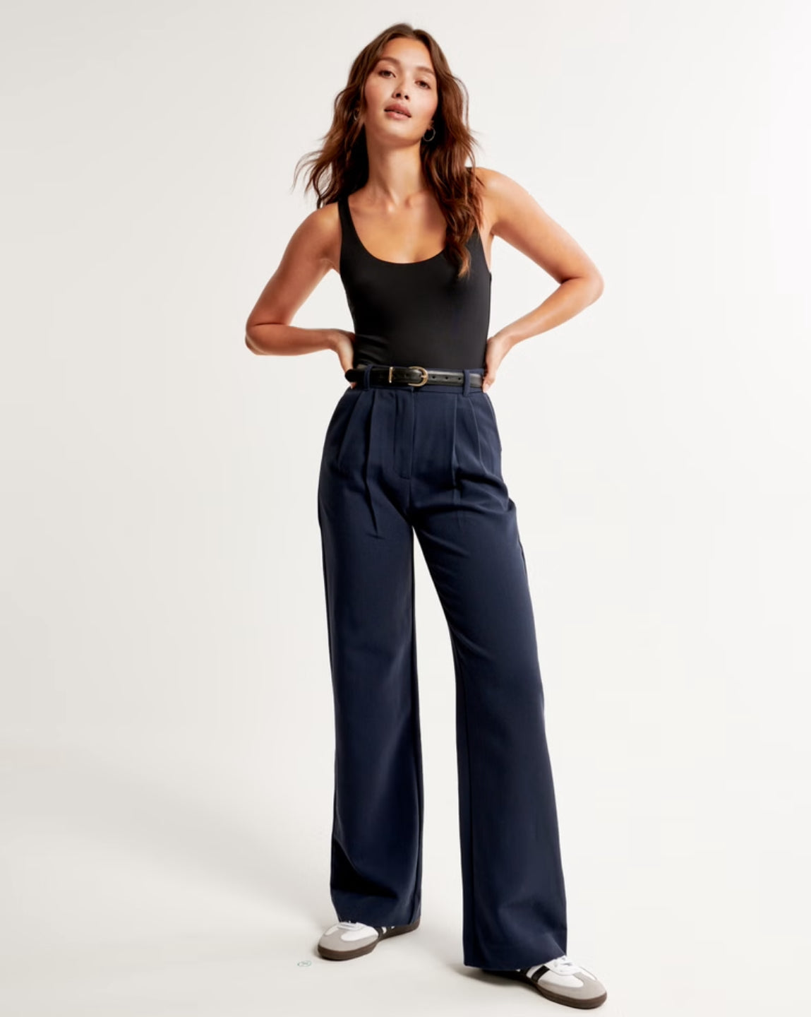 Tailored Wide Leg Pant