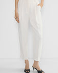 Pleated Ankle Pants