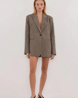 The Milano Boyfriend Tweed Blazer
