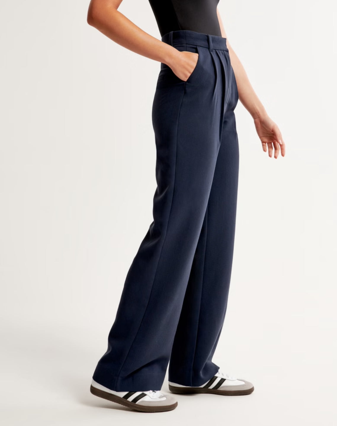Tailored Wide Leg Pant