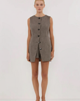 The Milano Longline Tweed Vest