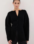 Black knit Cardigan