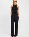 Draped Halter Top
