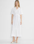 Light Linen Belted Shirt